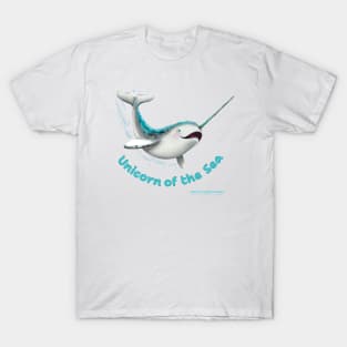 Narwhal- Unicorn Of The Sea T-Shirt